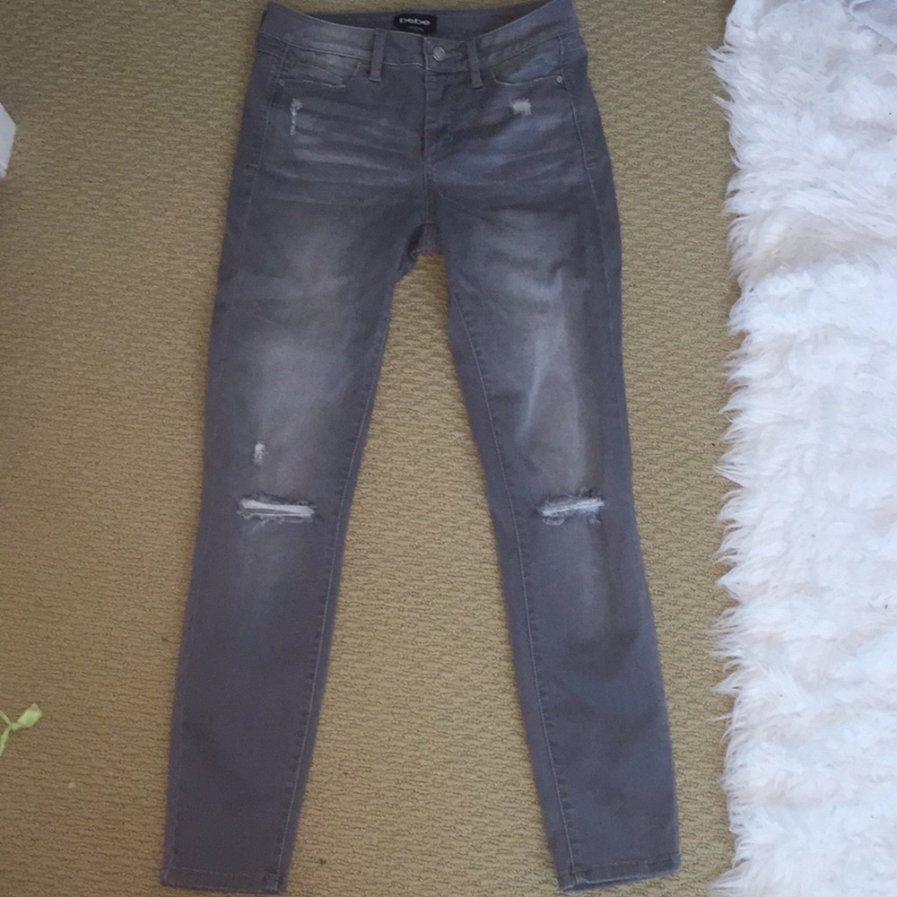 BEBE skinny jeans